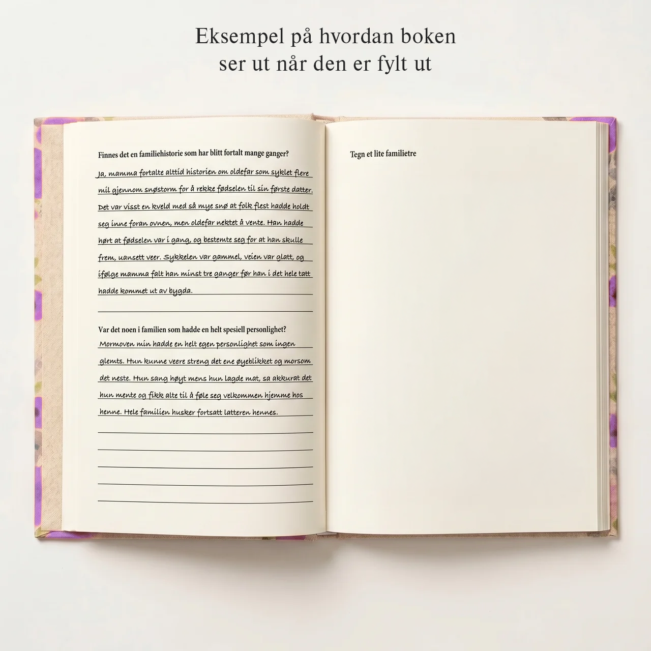 Fortell Din Historie, Bestemor